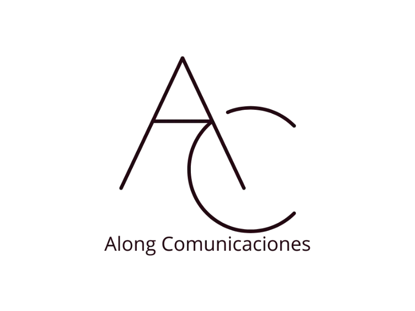 logotipo-along-comunicaciones-cliente-blueshot Logotipo oficial de Along Comunicaciones con las letras A y C entrelazadas en color marrón oscuro sobre fondo blanco, para el carrusel de clientes de Blueshot.